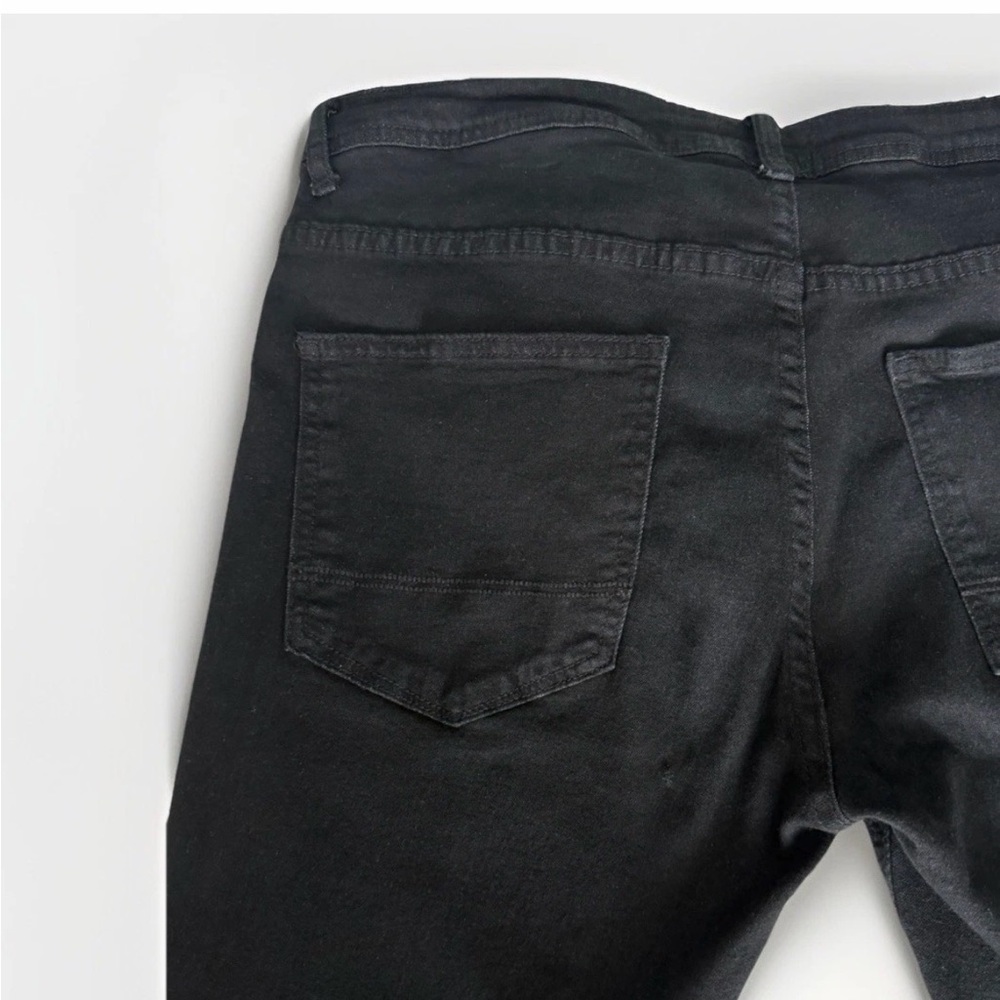 Truth Substance Stylish Black Skinny Jeans for Men 32/32 - Picture 15 of 16